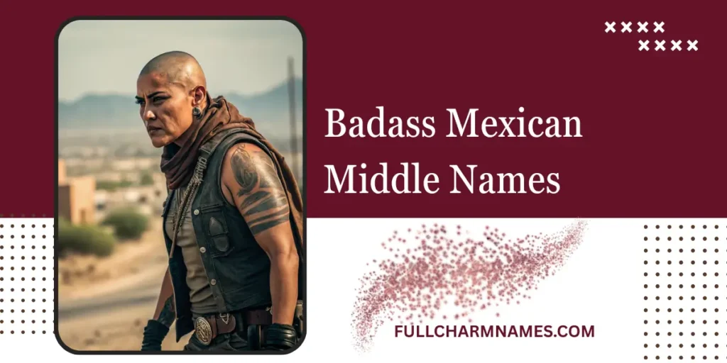 Badass Mexican Middle Names
