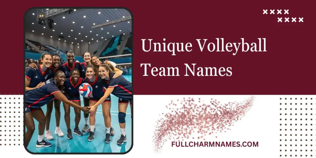 Unique Volleyball Team Names