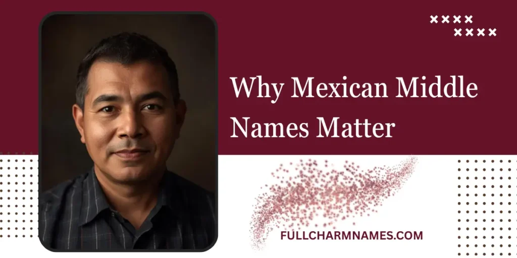 Why Mexican Middle Names Matter
