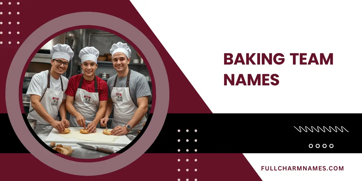 Baking Team Names