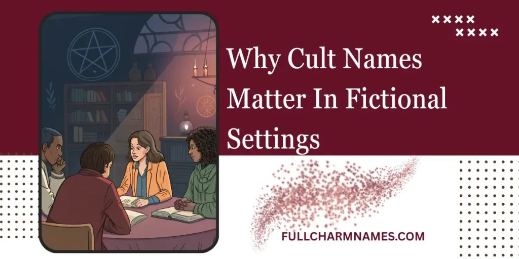 Why Cult Names Matter In Fictional Settings