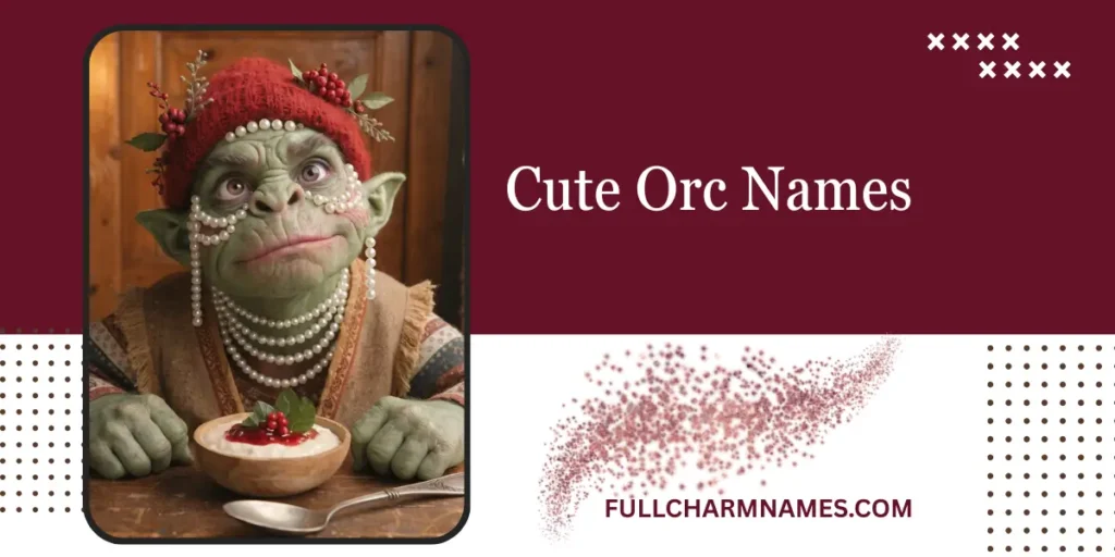 Cute Orc Names 