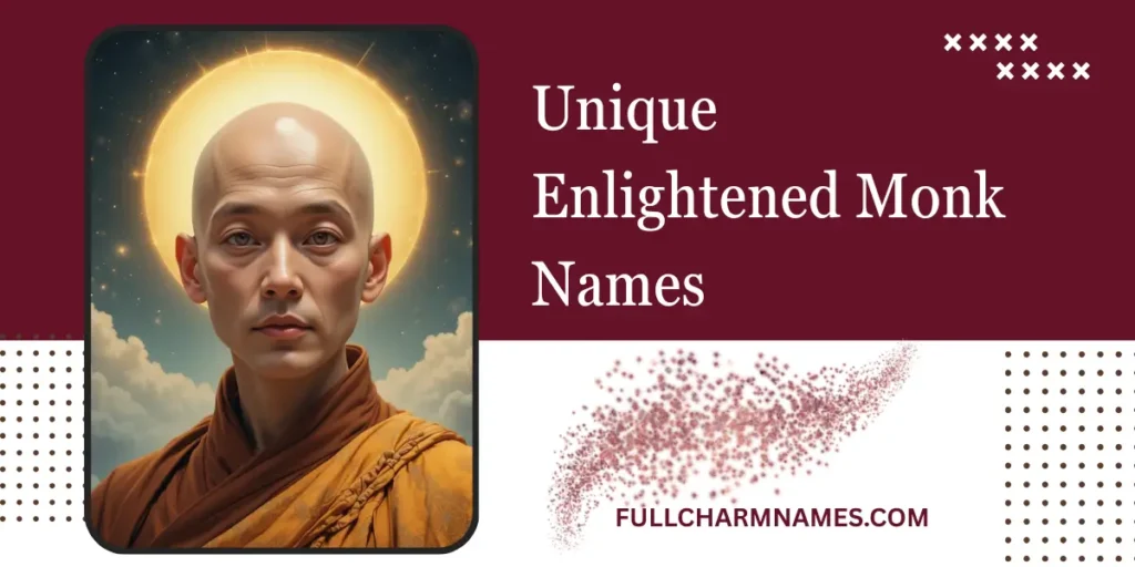 Unique Enlightened Monk Names