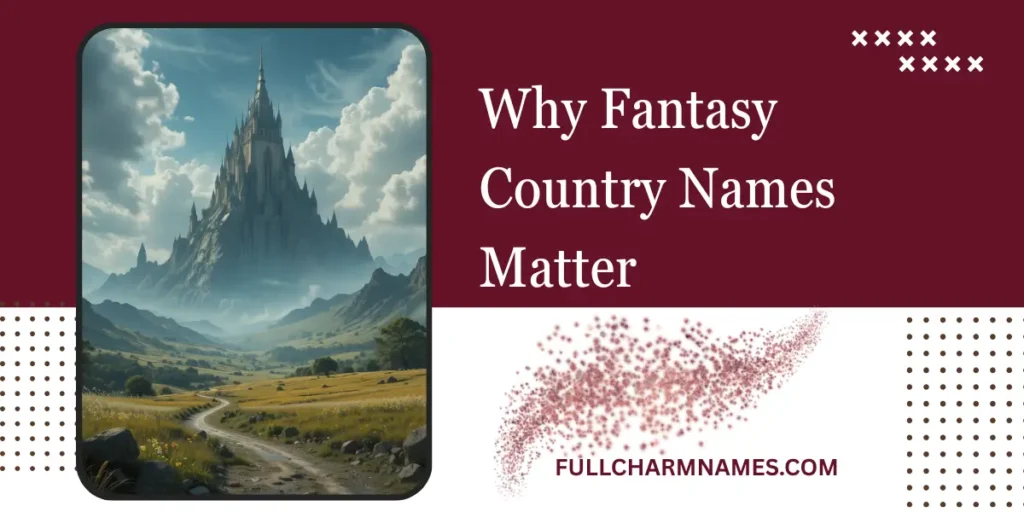 Why Fantasy Country Names Matter
