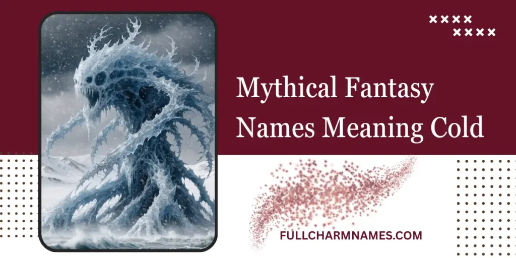 Mythical Fantasy Names Meaning Cold