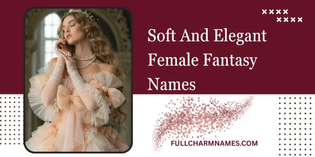 Soft And Elegant Female Fantasy Names