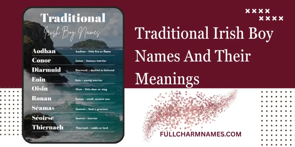 Traditional Irish Boy Names And Their Meanings