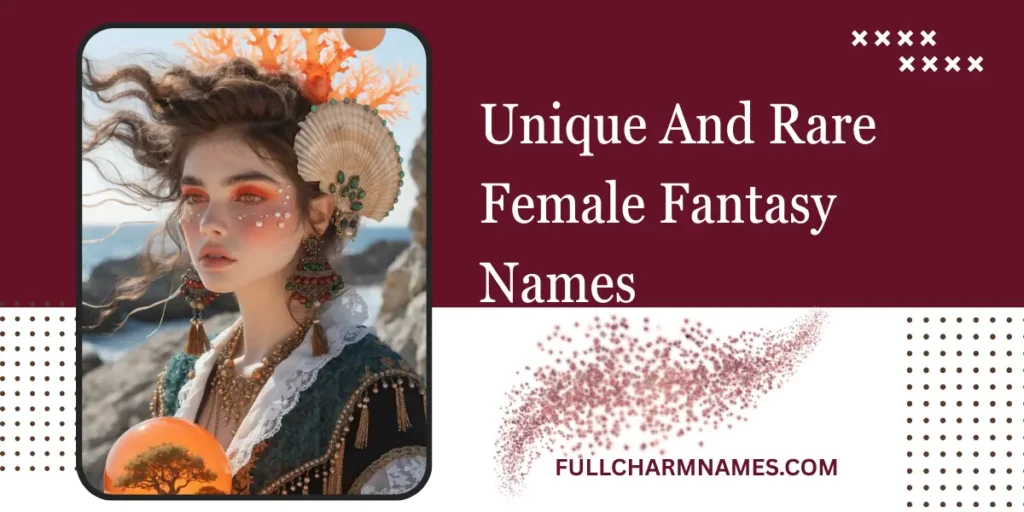 Unique And Rare Female Fantasy Names